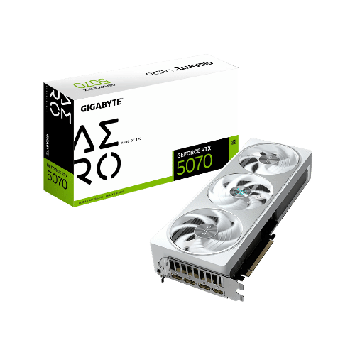 Gigabyte RTX 5070 Aero OC 12GB Graphics Card GV-N5070AERO-OC-12GD Gigabyte RTX 5070 Aero OC 12GB Graphics Card GV-N5070AERO-OC-12GD